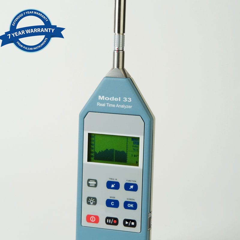 Noise Frequency Real Time Analyser Model 33 (Class 1)