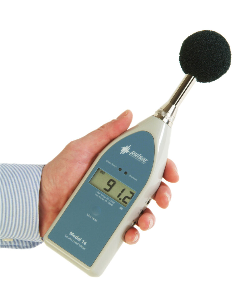 Kaleas md13 phonometer sonomètre niveau sonore appareil de mesure décibels couteau 