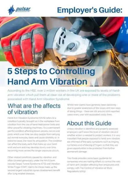 nervenschädigung durch vibration Hand-Arm-Vibrationen am Arbeitsplatz