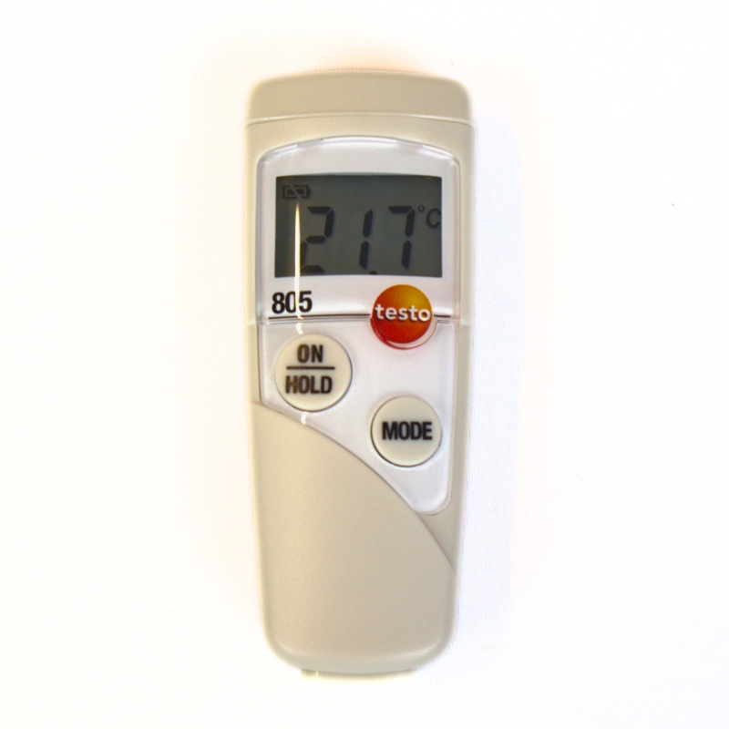 Testo 805 Infrared Thermometer Screen